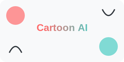 Cartoon AI logo